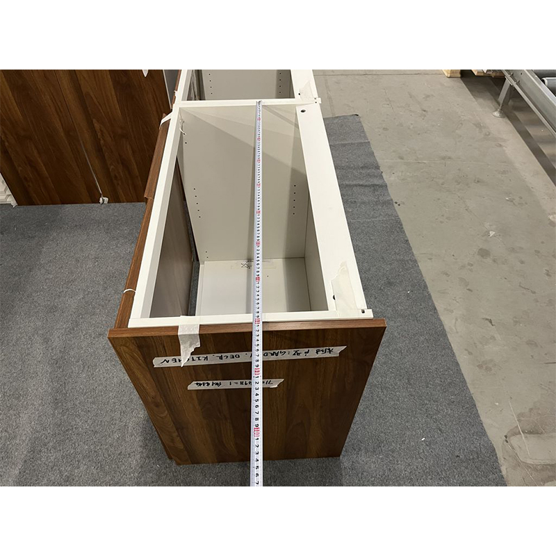 Modern Lacquer Apartment Kitchen Cabinet Set | Custom MDF & Plywood 3-Layer Storage System