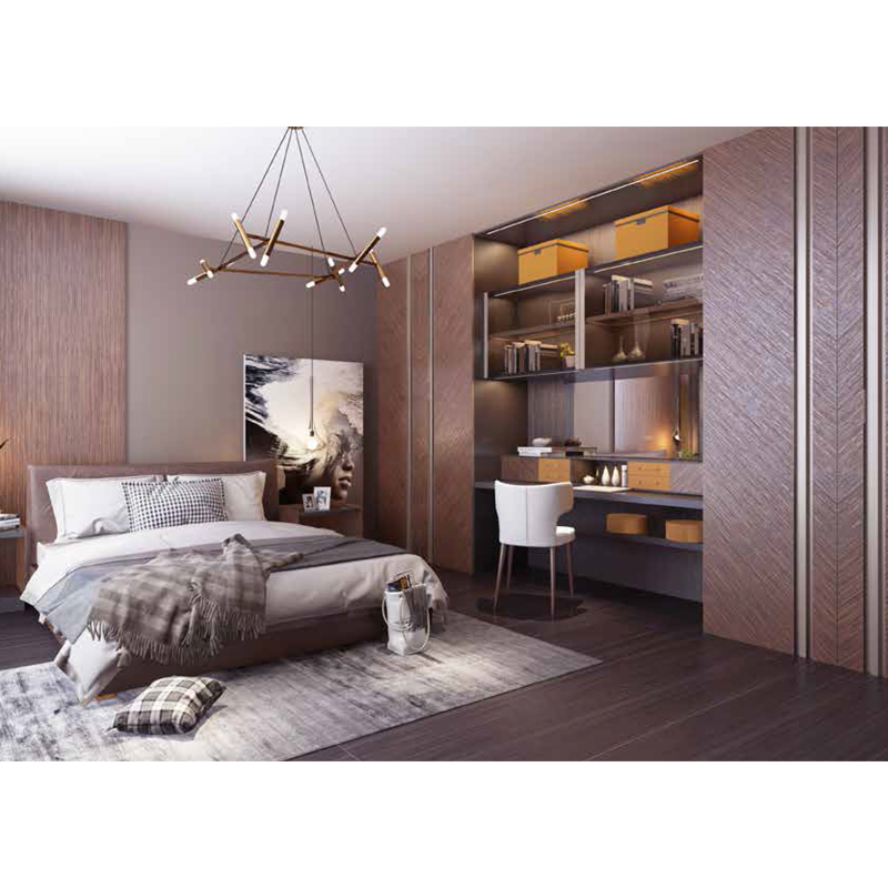 Customized Wardrobe Modern Bedroom Closet Design for Home Storage Furniture