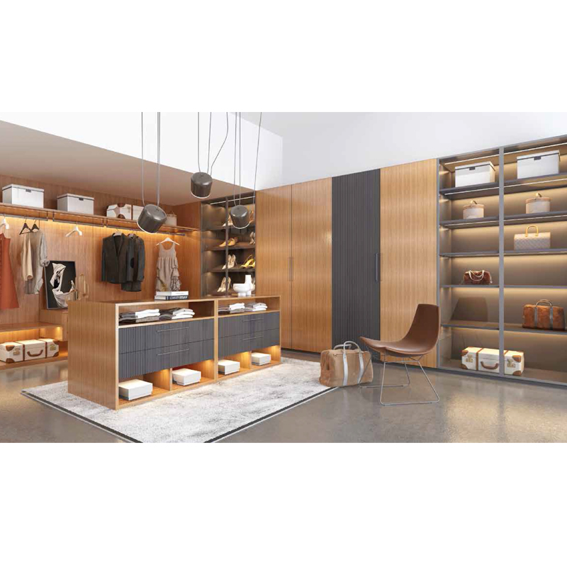 Customized Wardrobe Luxury Built In Closet for Modern Bedroom Furniture