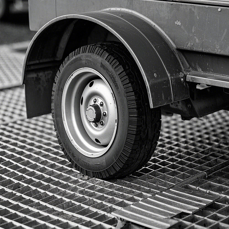 High Quality Ground Grating Durable Steel or Aluminum Grates for Car Detailing / Repair Industrial Construction Walkways and Drainage