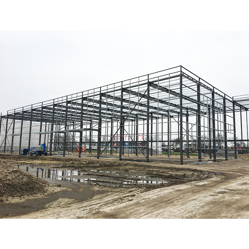 Heavy Steel Structure Building Prefabricated Steel Frame Warehouse Workshop Construction