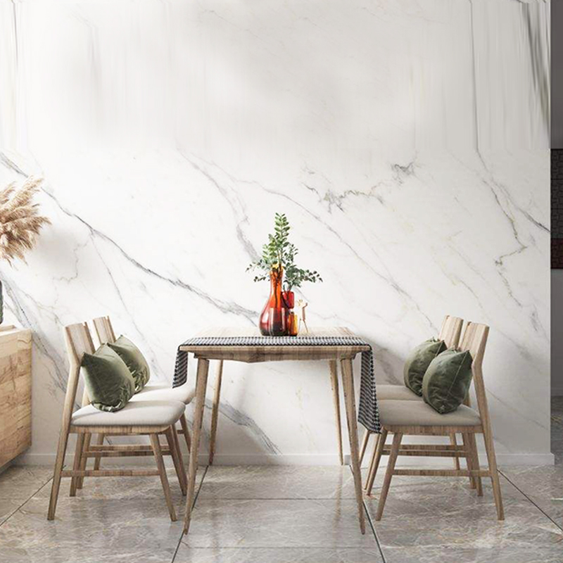 Custom Marble Background Wall Panels for Interior Decoration