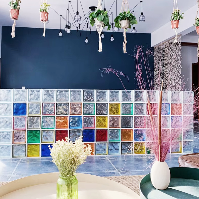 Decorative Glass Bricks, Glass Blocks & Translucent Partitions for Interior and Exterior Building Applications