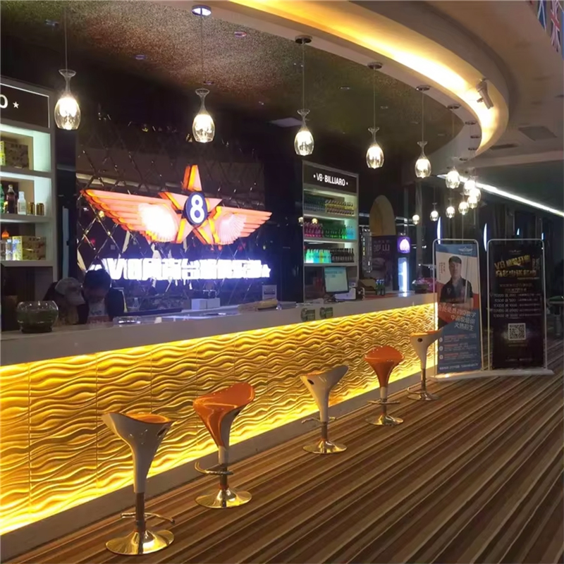3D Decorative Wall Panels, Artistic Relief Wall Panels with Recessed and Raised Shapes, Modular 3D Art Wall Decoration Systems