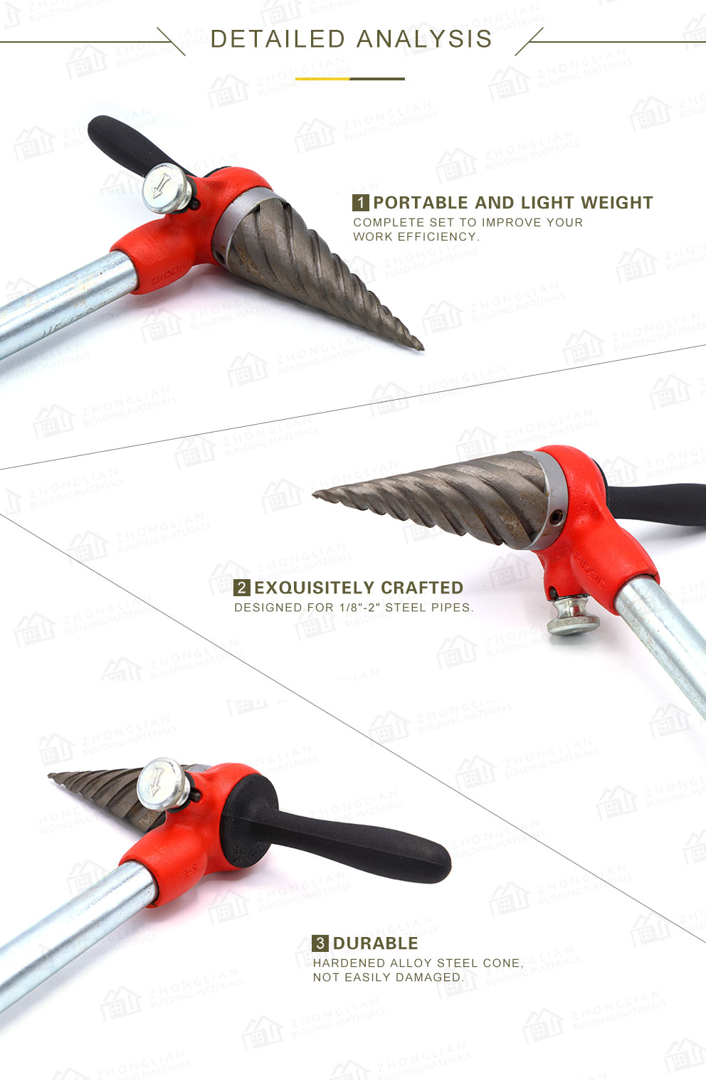 Pipe Ratchet Reamer