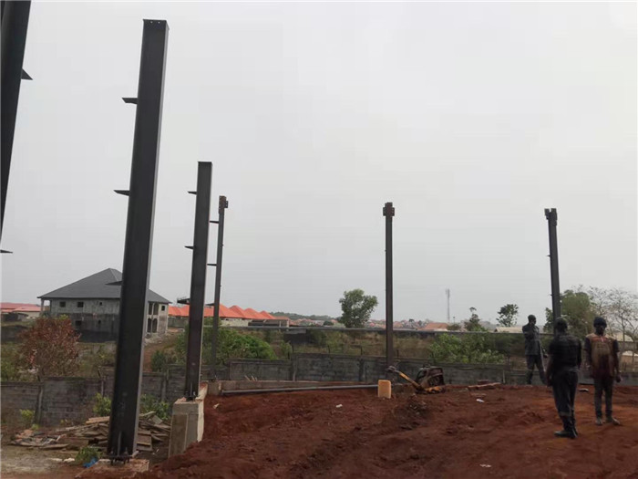 Steel Structure Warehouse in Guinea