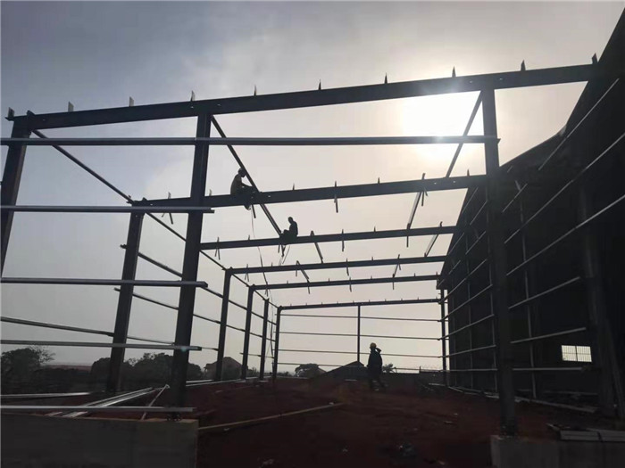 Steel Structure Warehouse in Guinea