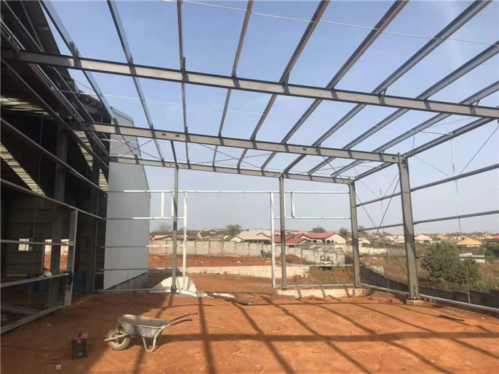 Steel Structure Warehouse in Guinea