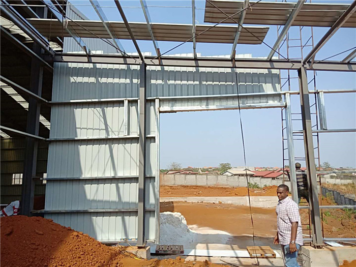 Steel Structure Warehouse in Guinea