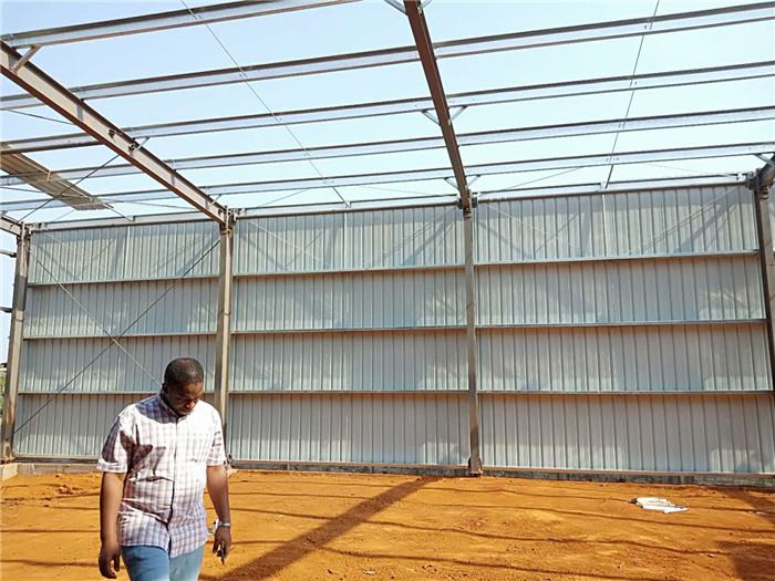 Steel Structure Warehouse in Guinea