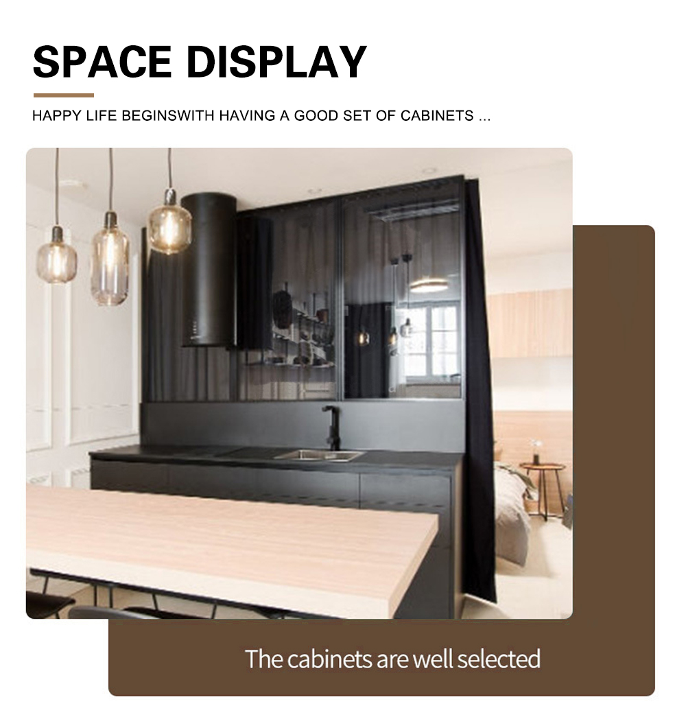 Modern designUV lacquer with HDF kitchen cabinets GK1173