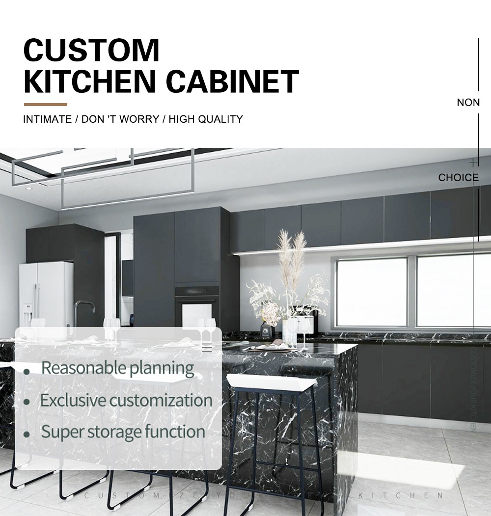 2020 Hot sale Modern UV Lacquer with HDF Kitchen cabinet-GK-014