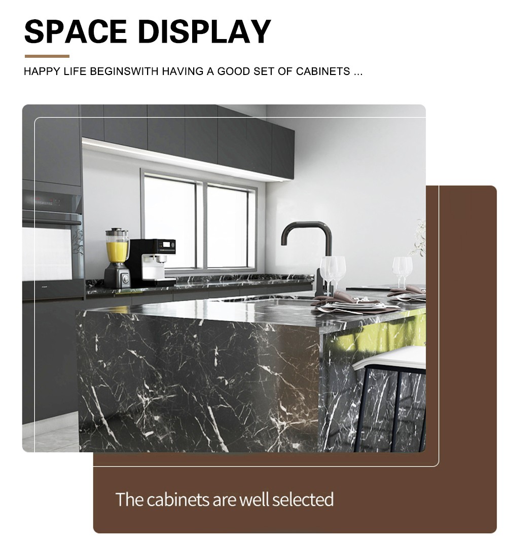 2020 Hot sale Modern UV Lacquer with HDF Kitchen cabinet-GK-014
