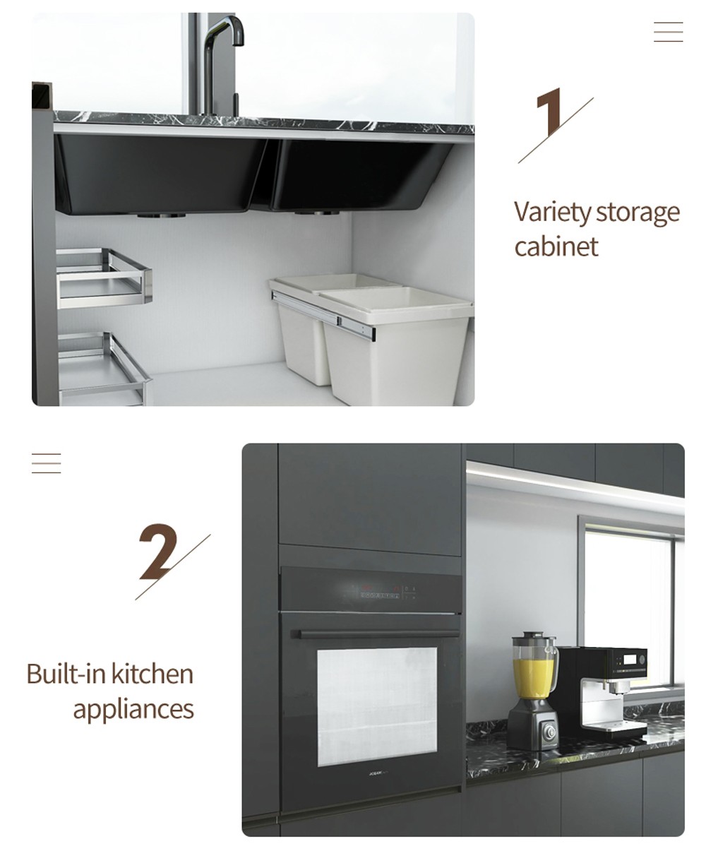 2020 Hot sale Modern UV Lacquer with HDF Kitchen cabinet-GK-014