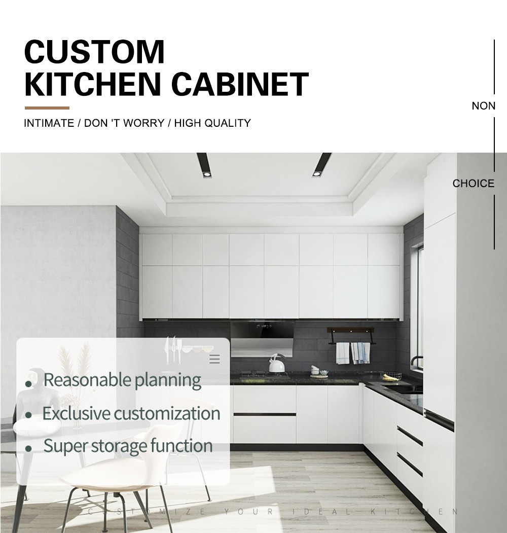 2020 Hot sale UV Lacquer with HDF Modern kitchen-GK-013