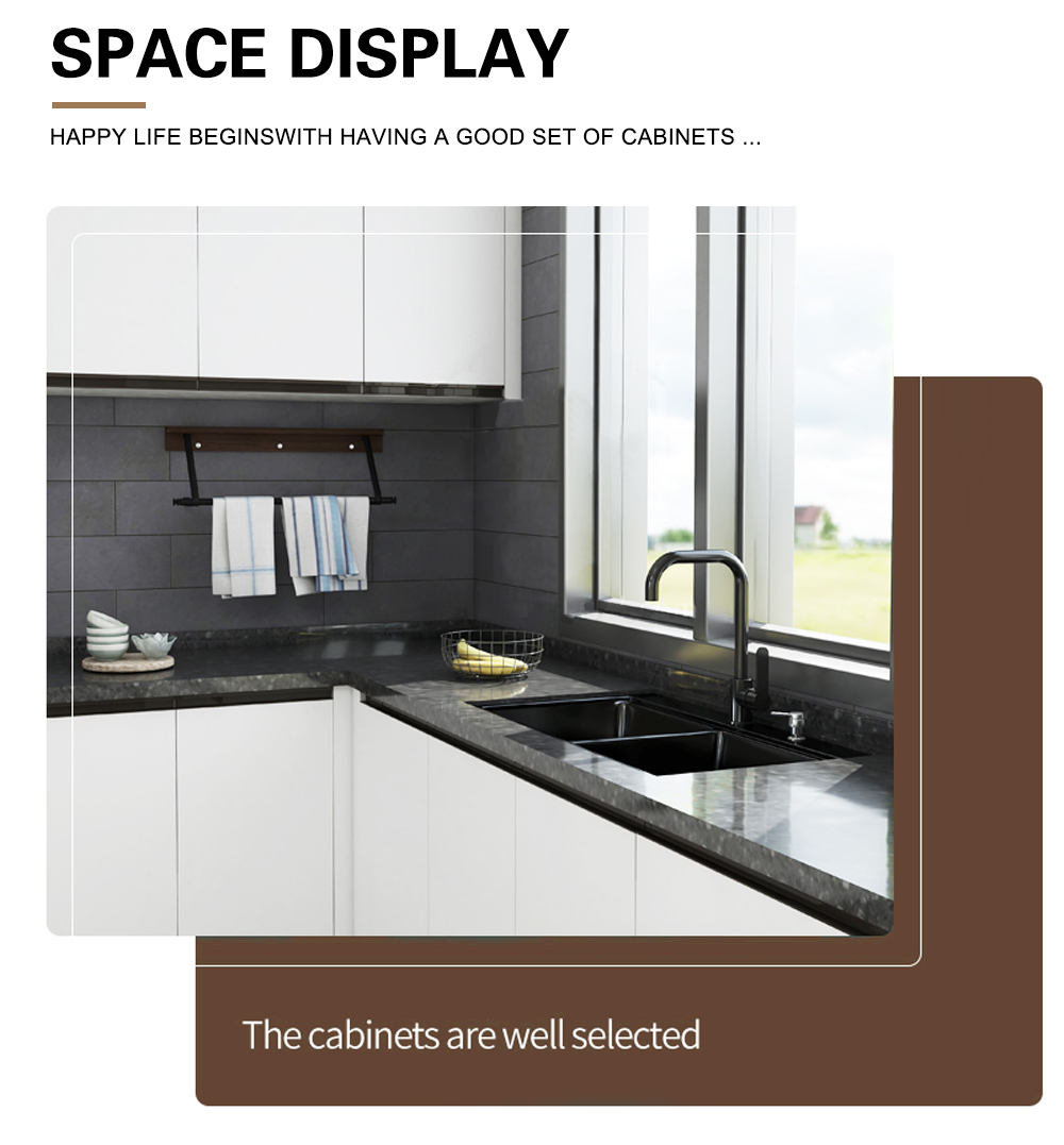 2020 Hot sale UV Lacquer with HDF Modern kitchen-GK-013