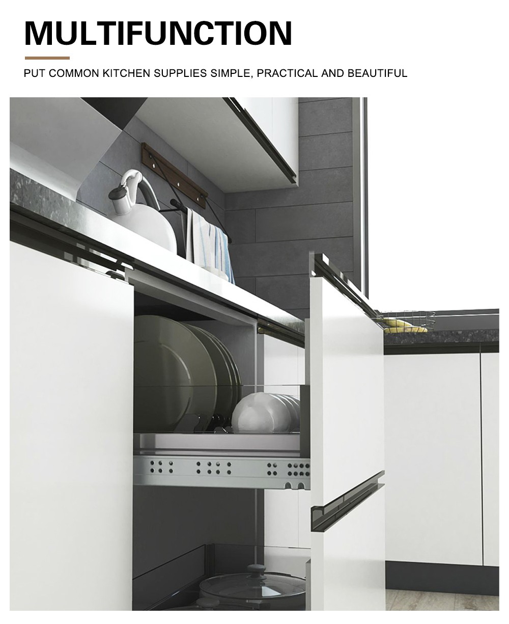 2020 Hot sale UV Lacquer with HDF Modern kitchen-GK-013