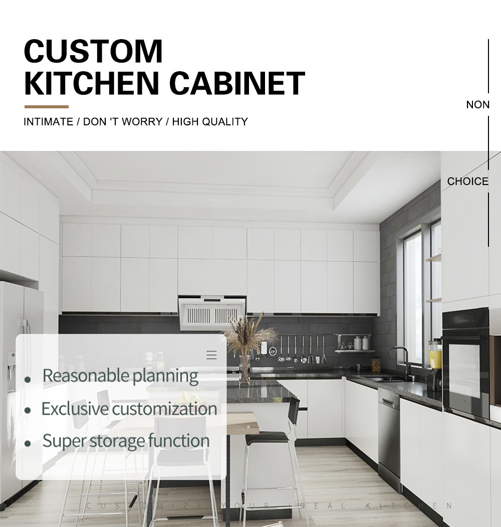 2020 Hot sale UV Lacquer with HDFModern kitchen-GK-012
