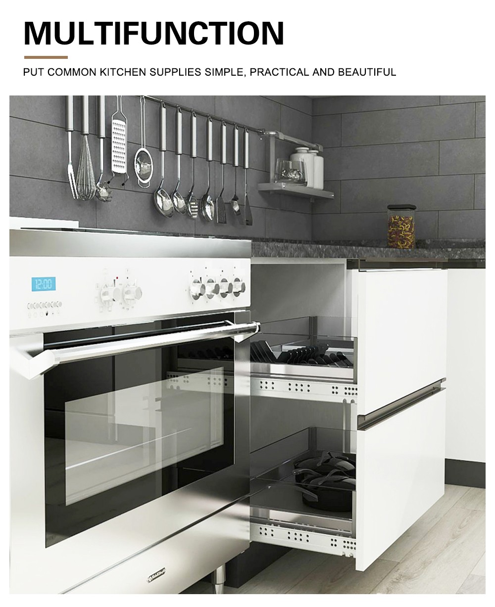 2020 Hot sale UV Lacquer with HDFModern kitchen-GK-012