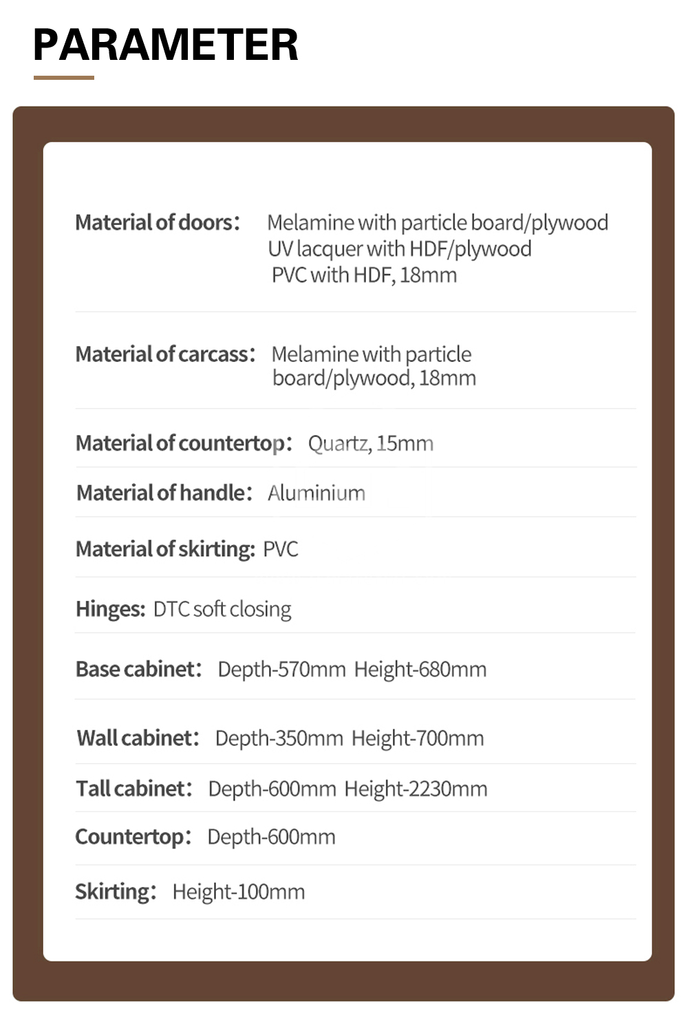 2020 Hot sale UV Lacquer with HDFModern kitchen-GK-012