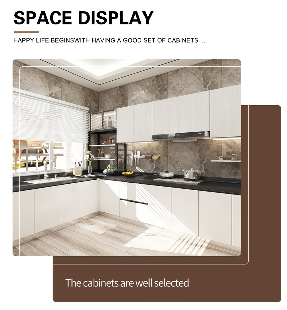 2020 Modern UV Lacquer with HDF Kitchen cabinet-GK-001