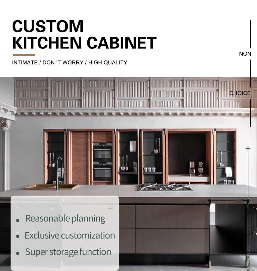 American style kitchen PVC with HDF GK-361
