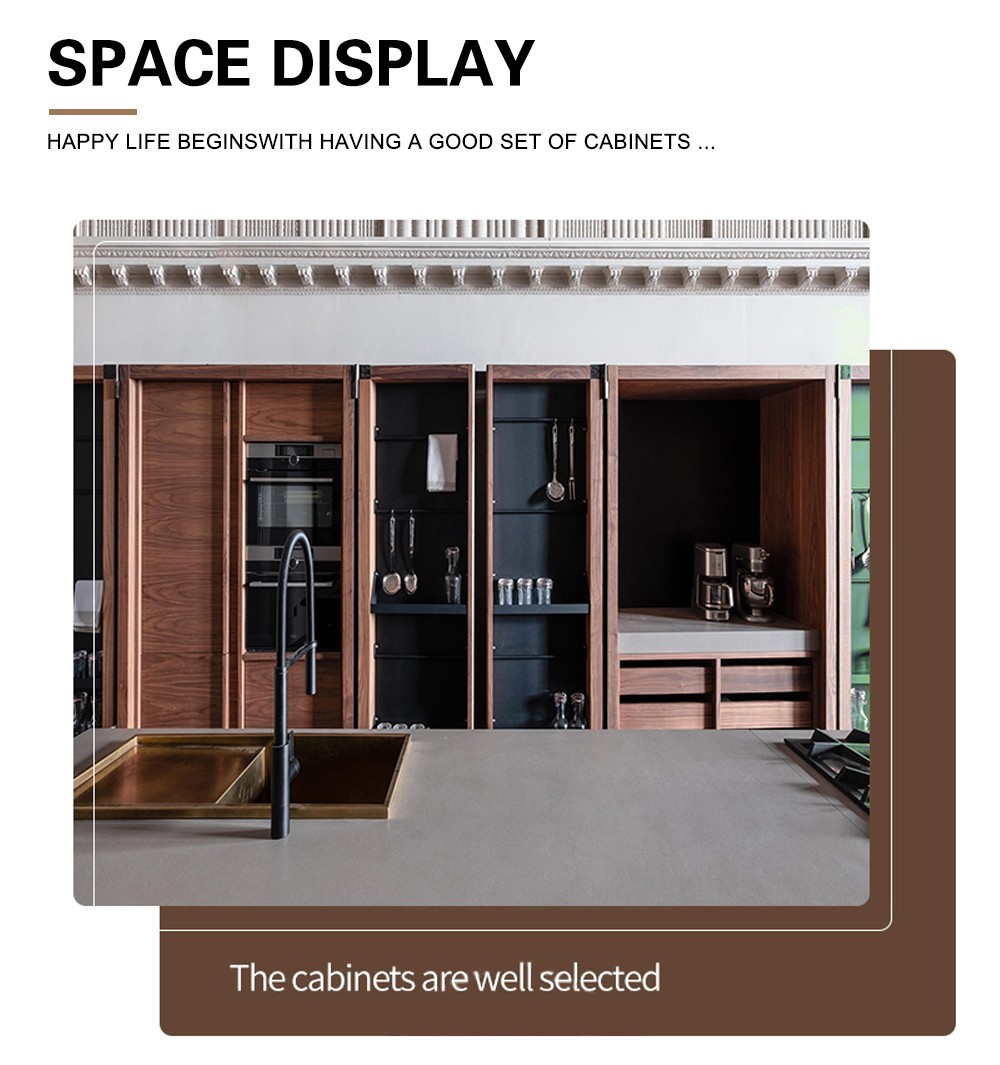 American style kitchen PVC with HDF GK-361