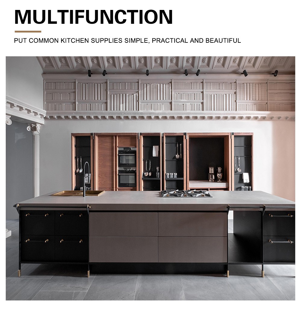 American style kitchen PVC with HDF GK-361