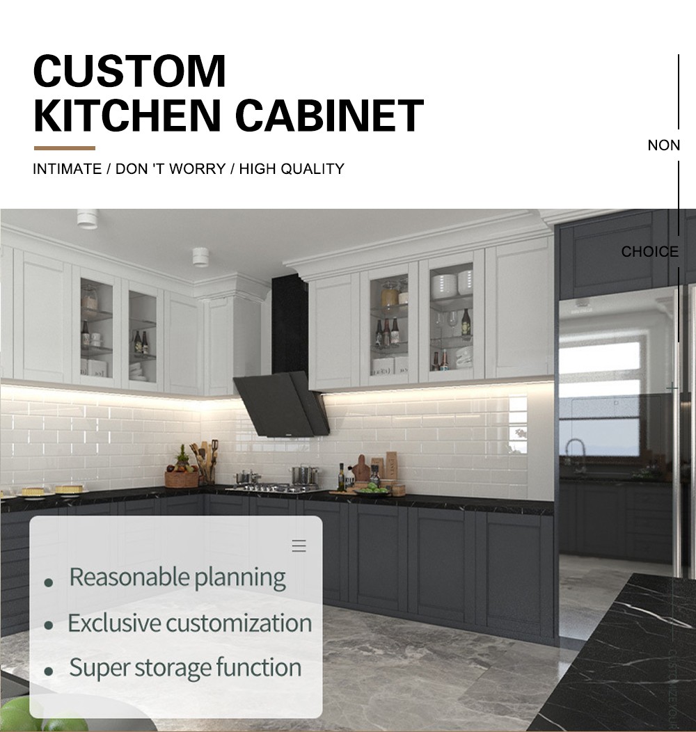 Classical design PVC with HDF-GK1076