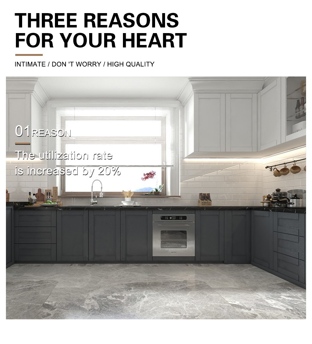 Classical design PVC with HDF-GK1076