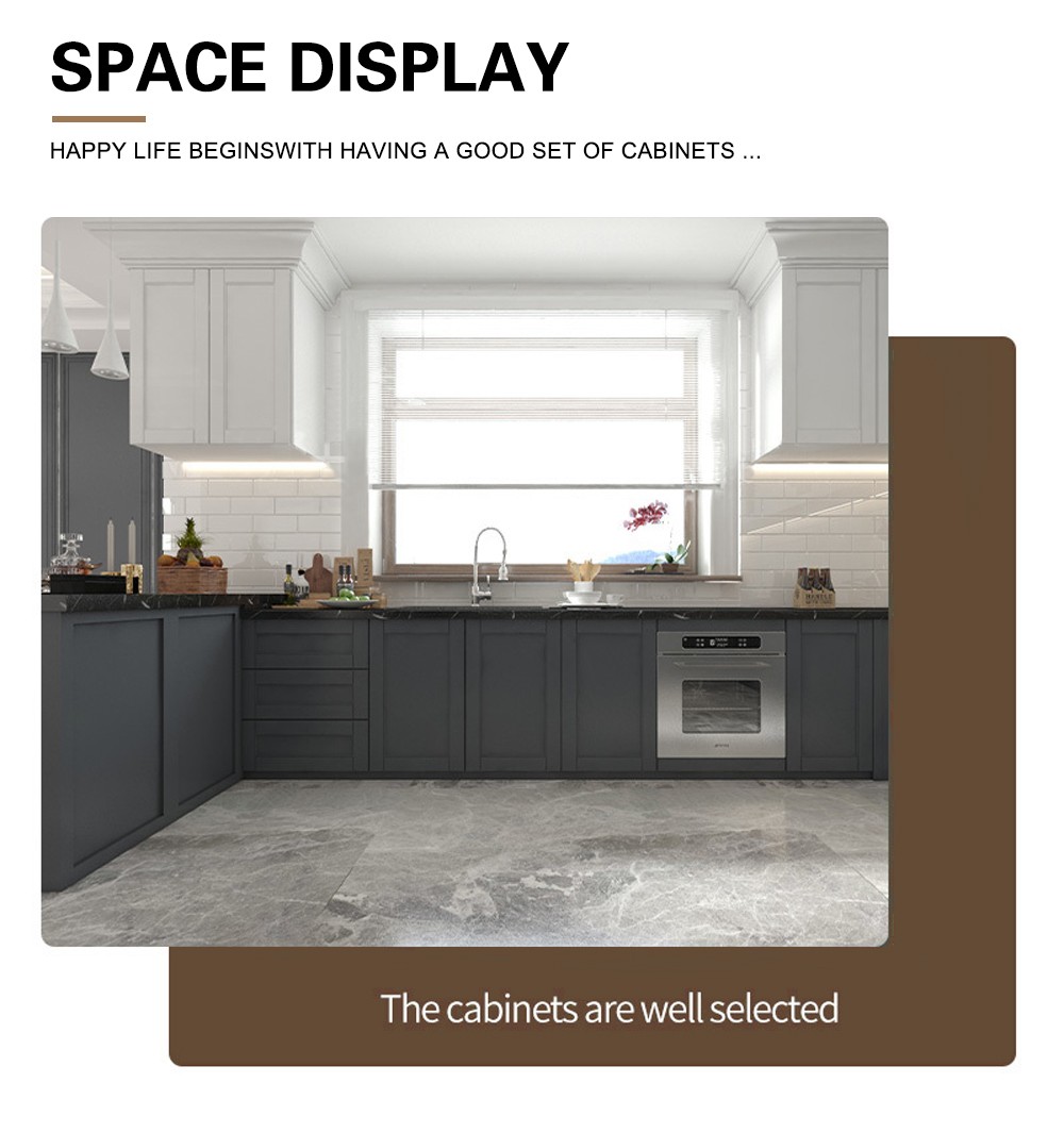 Classical design PVC with HDF-GK1076