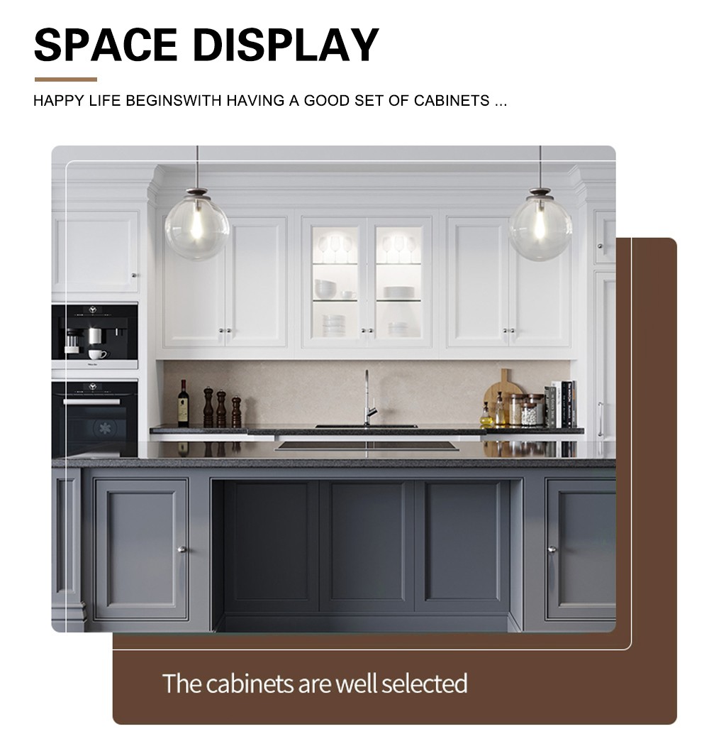 Classical design PVC with HDF-GK-1080