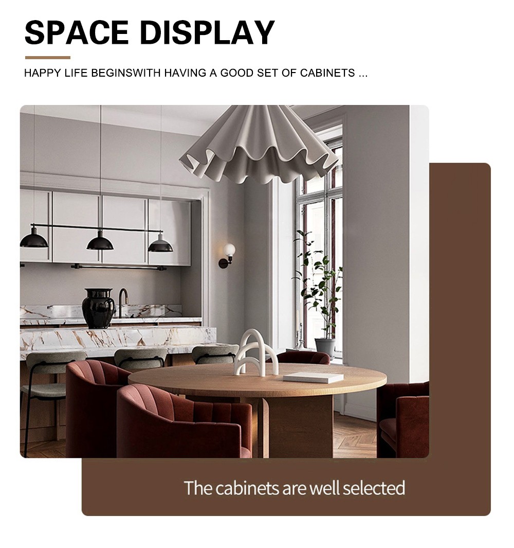 Classical design PVC with HDF-GK1209