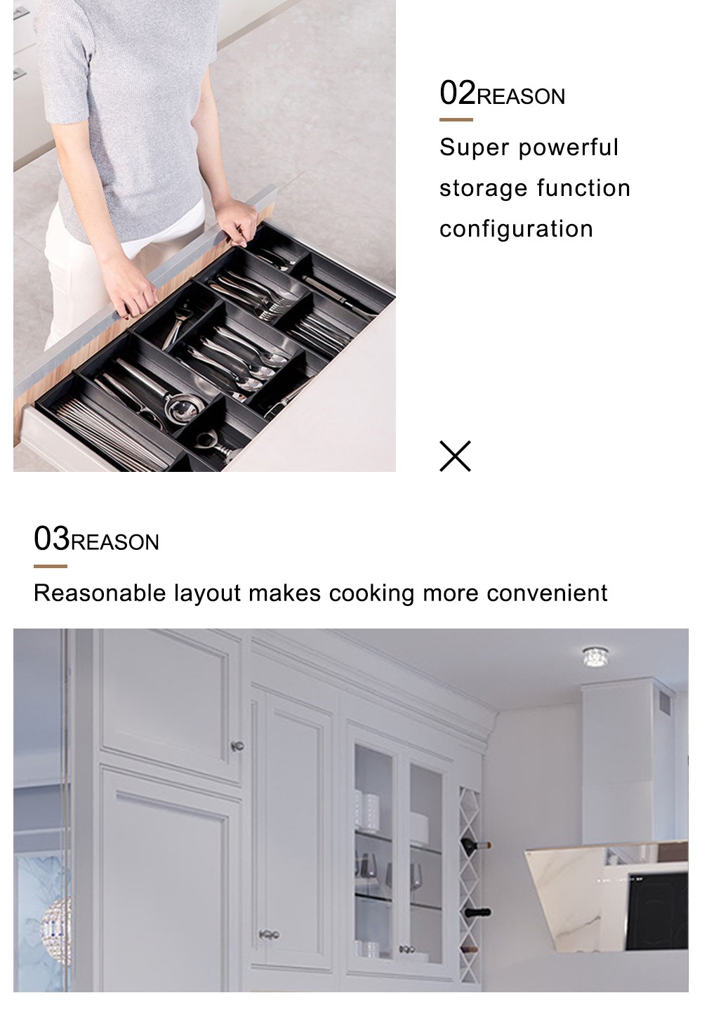 Classical PVC with HDF kitchen-GK-717