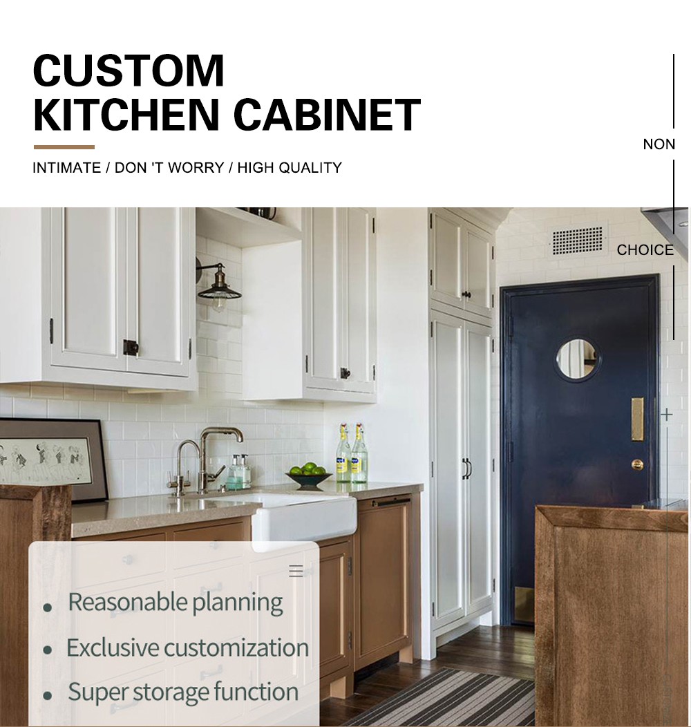 Classical style brown color PVC with HDF house kitchen cabinet GK1292