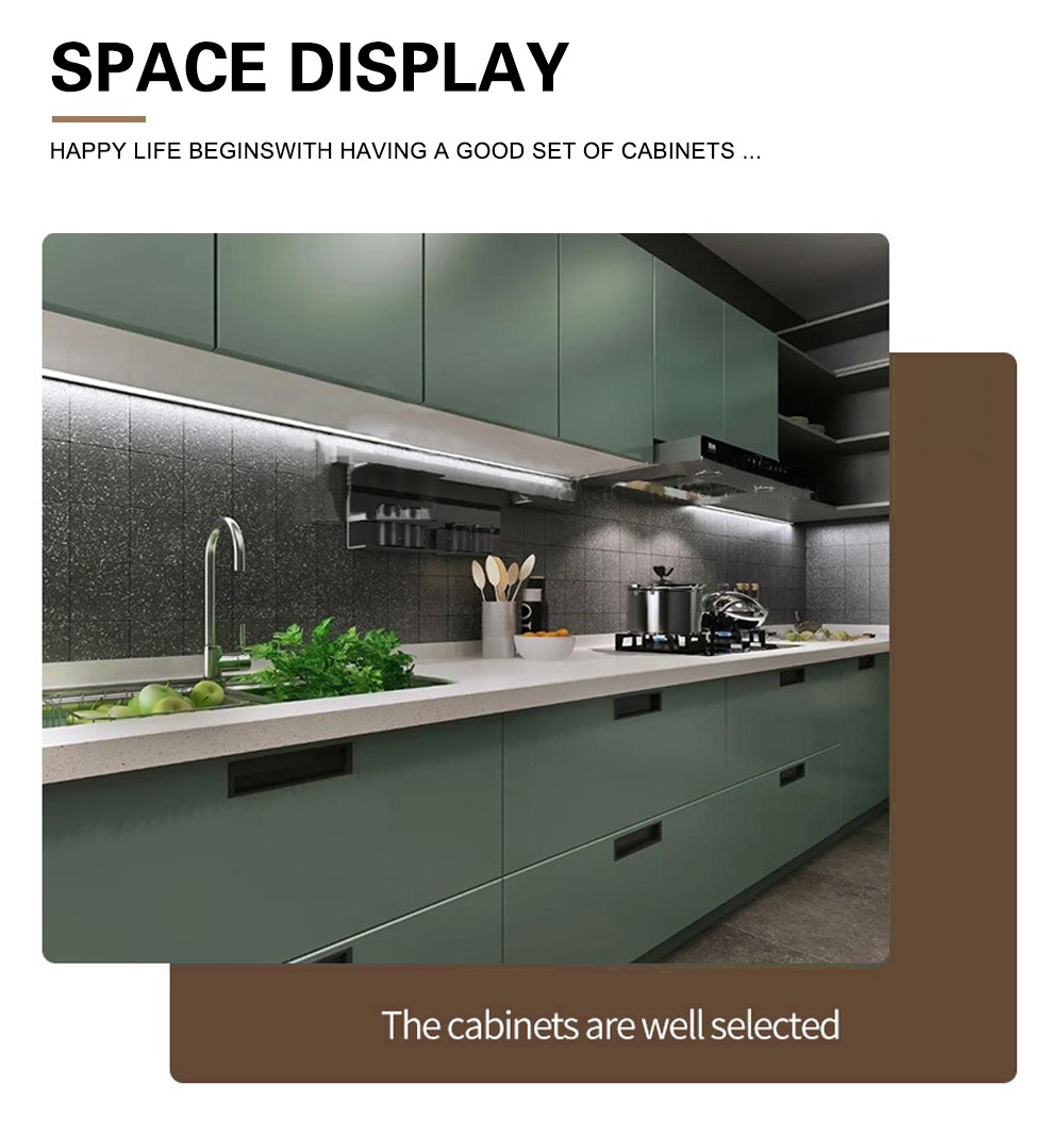 Classical style PVC with HDF Kitchen cabinet-GK-770