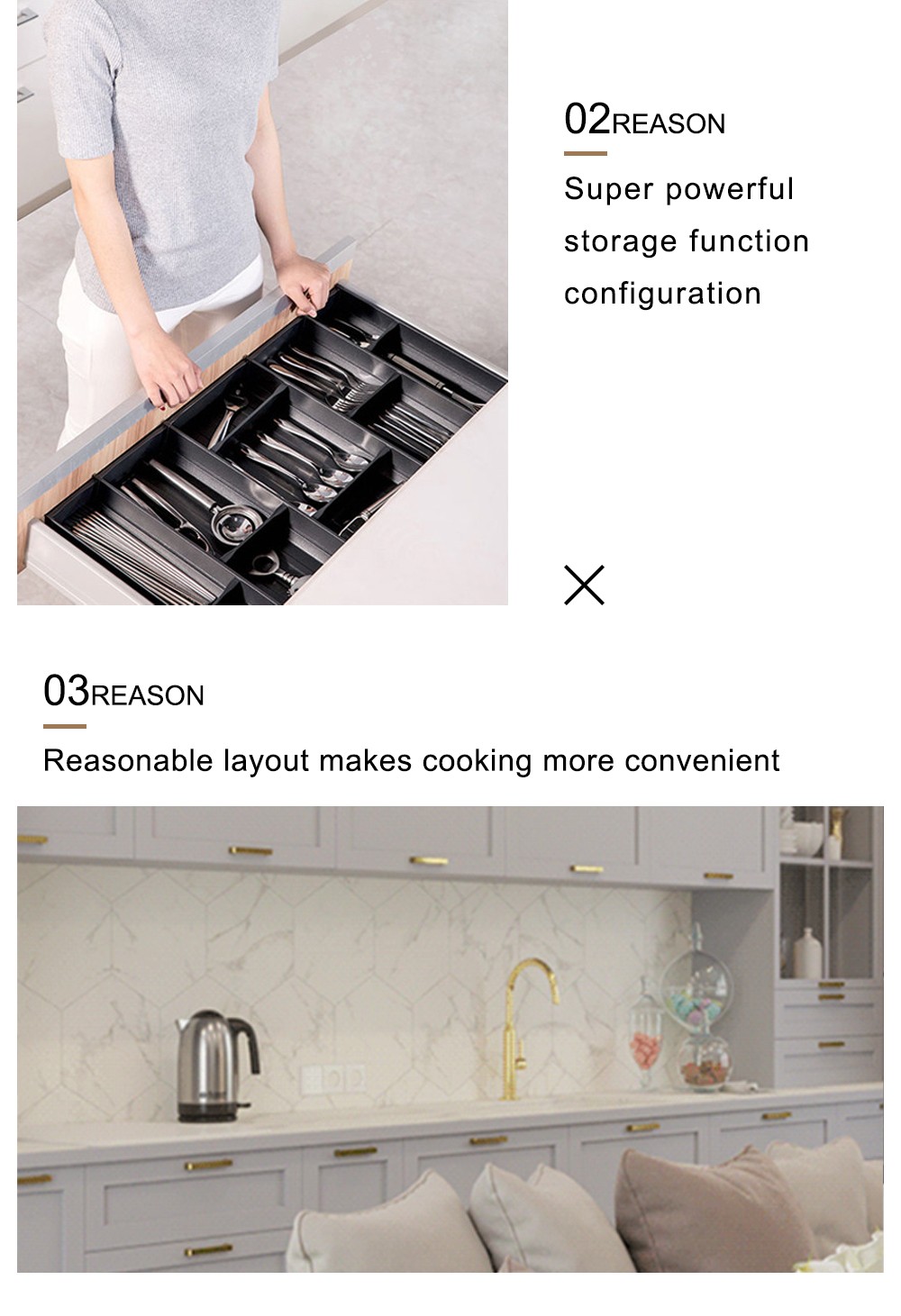 Classical style PVC with HDF kitchen-GK-793