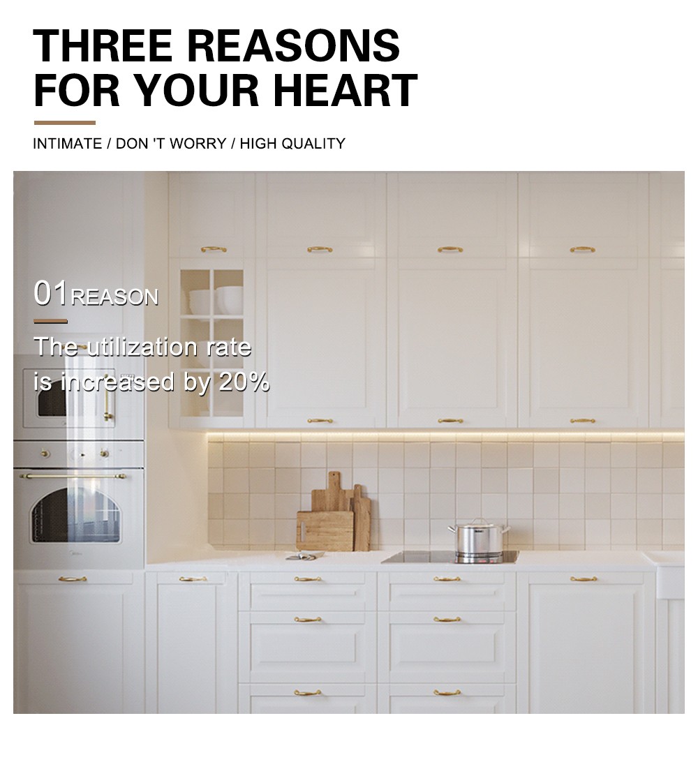 European style classical high density board blister style kitchen-GK-715