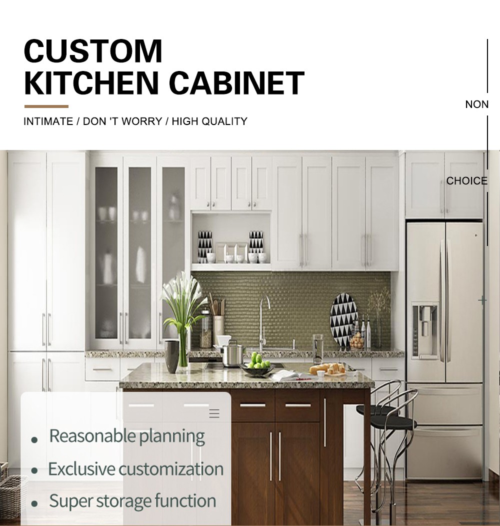 European style classical kitchen PVC with HDF-GK-337