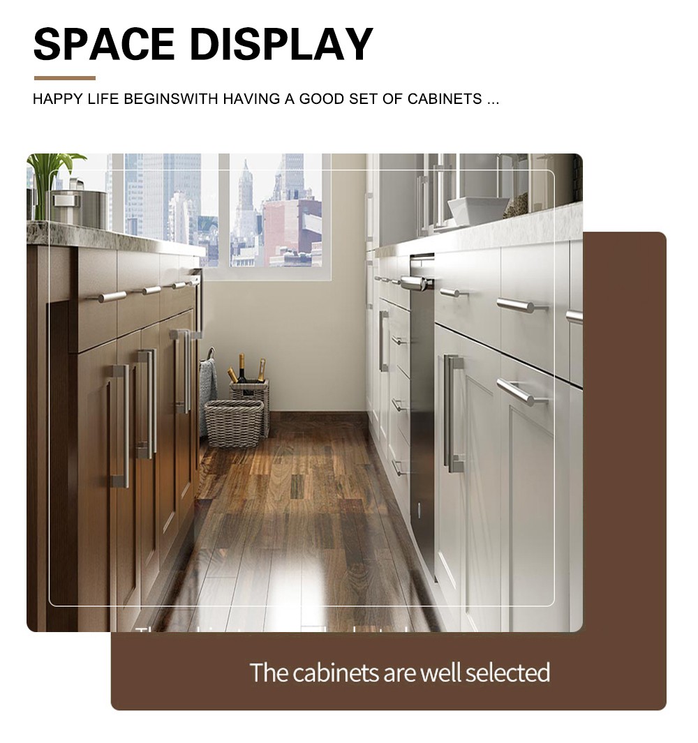 European style classical kitchen PVC with HDF-GK-337