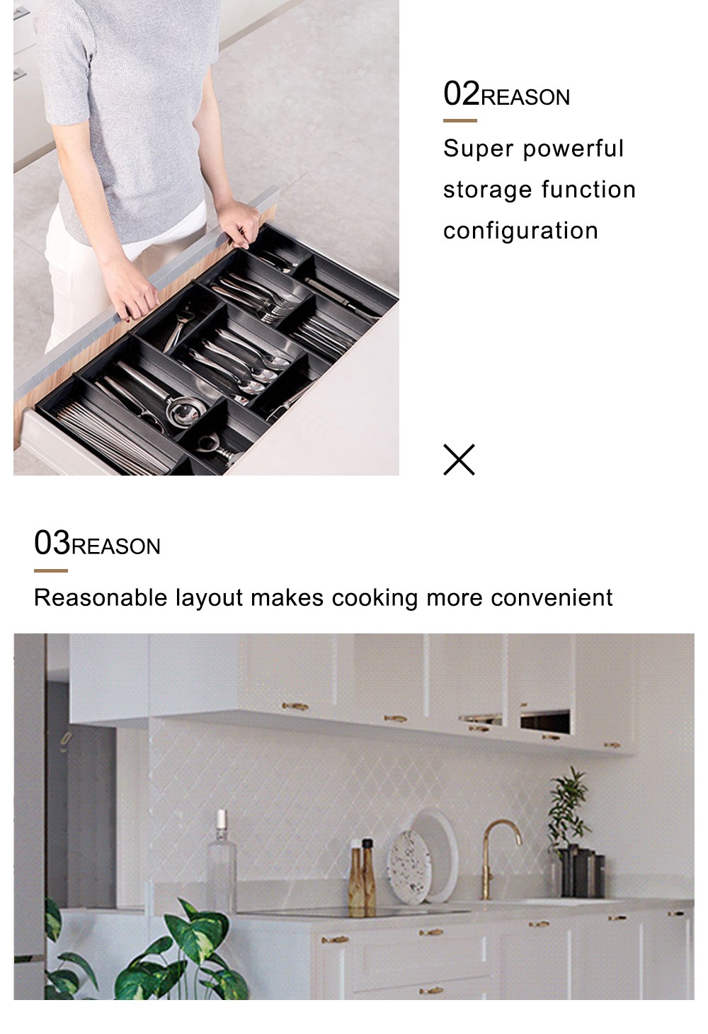 European style classical PVC with HDF kitchen-GK-711