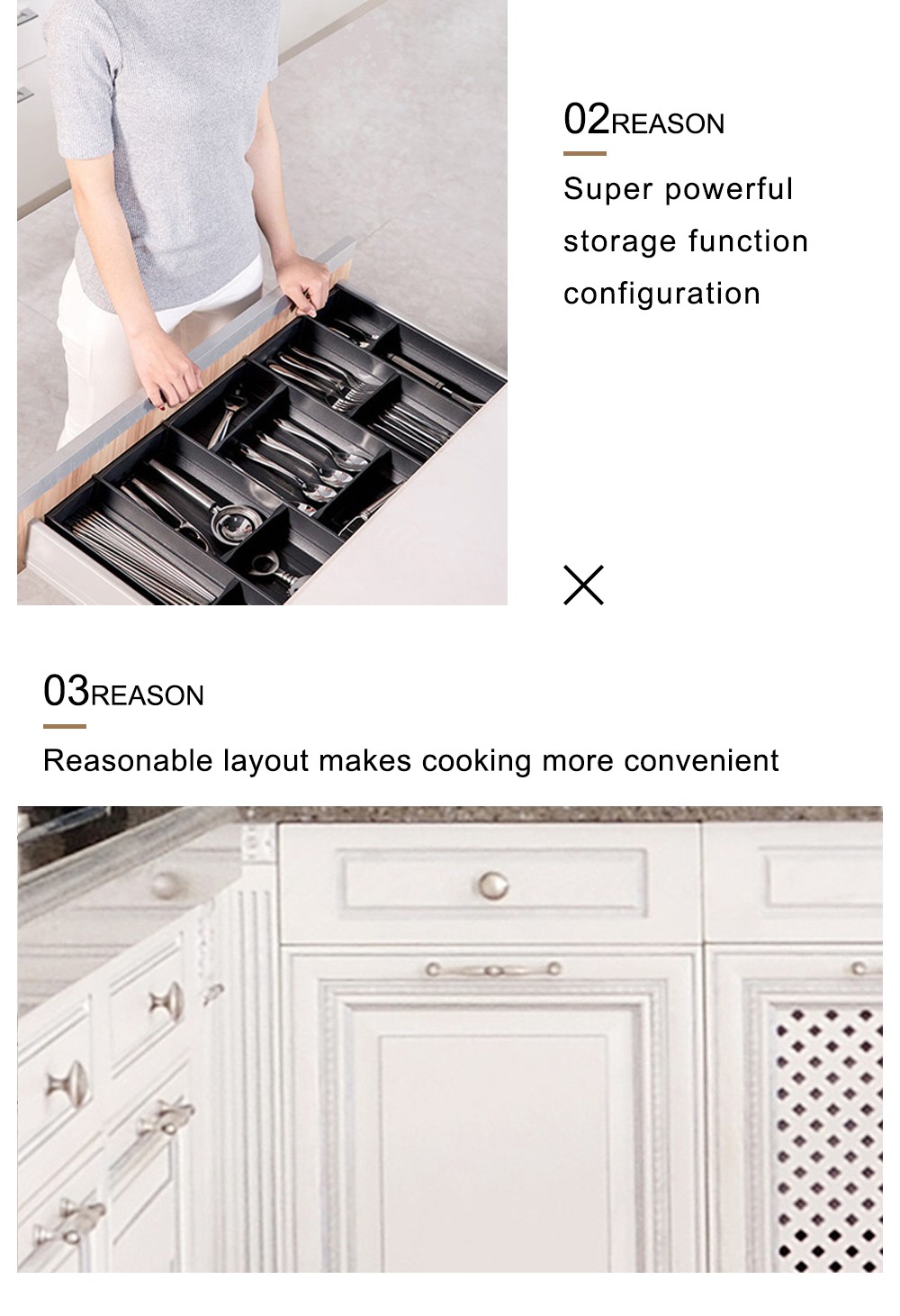 European style Classical style kitchen PVC with HDF-GK-254