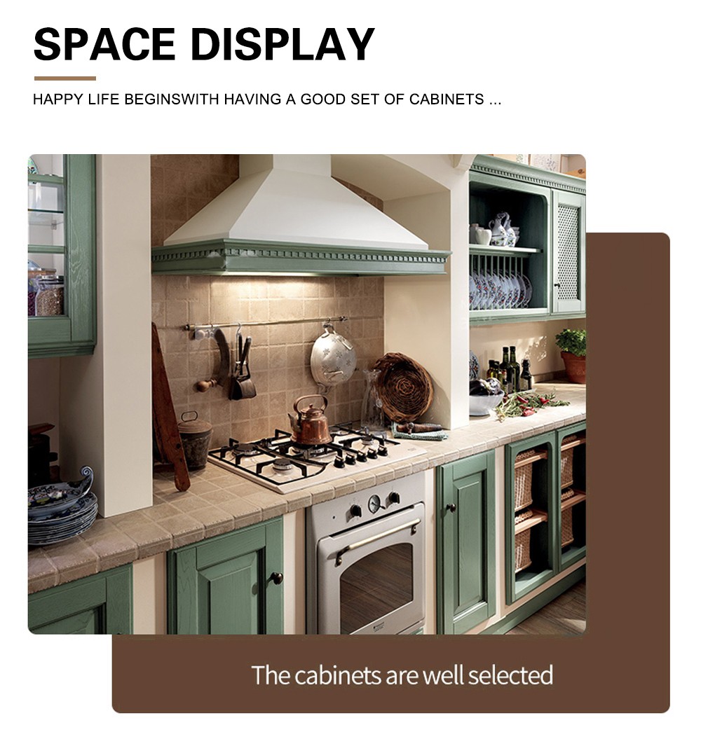 European style classical wind glass cabinet high density board blister cabinet-GK-634