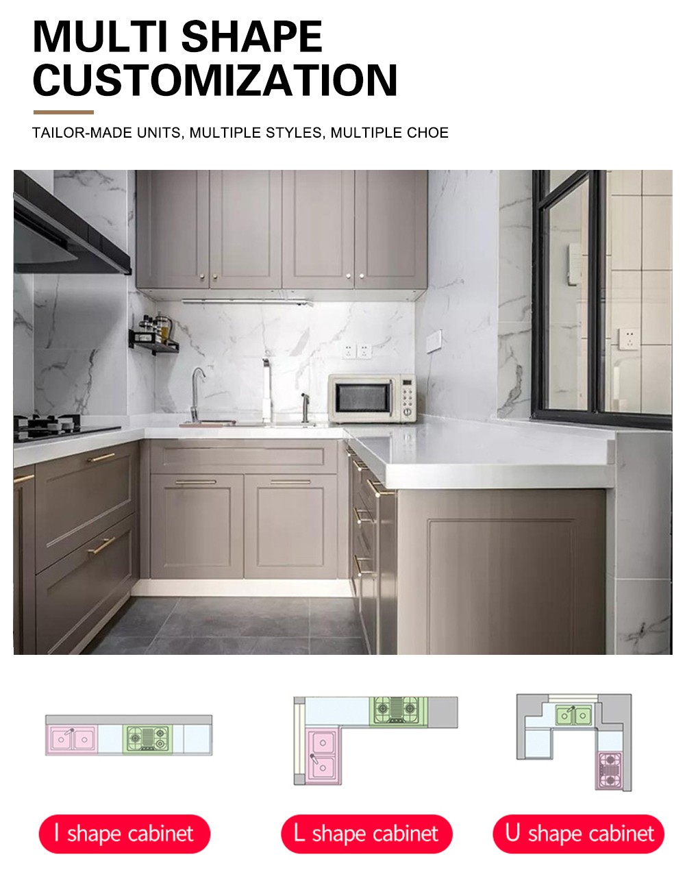 European style high density board blister cabinet GK-161
