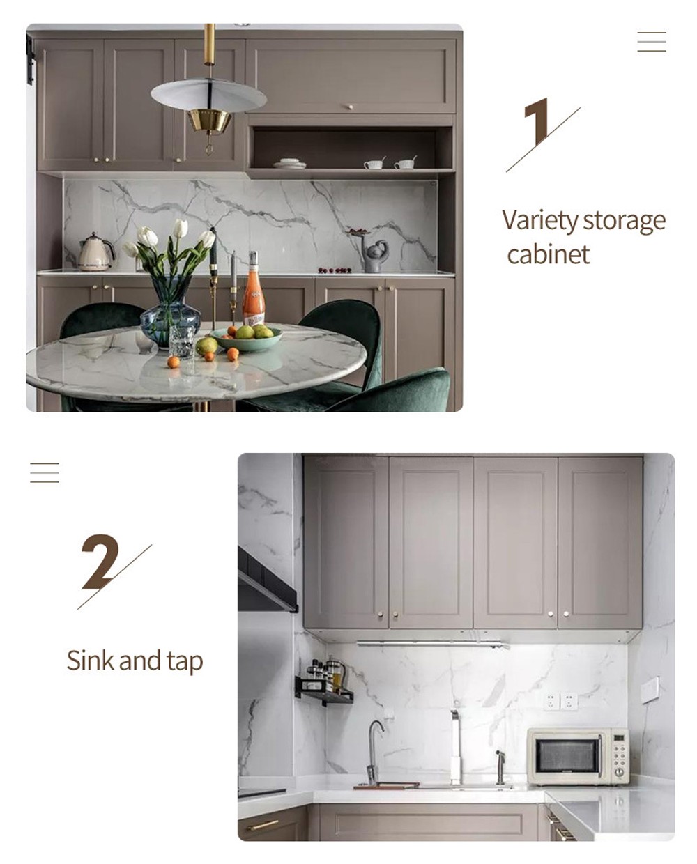 European style high density board blister cabinet GK-161