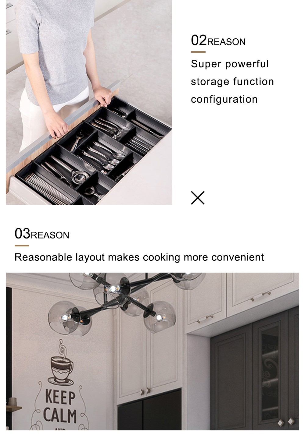 European style kitchen PVC with HDF-GK-384