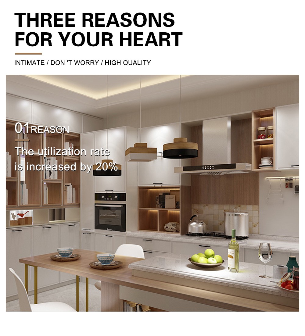 European style kitchen PVC with HDF-GK-437