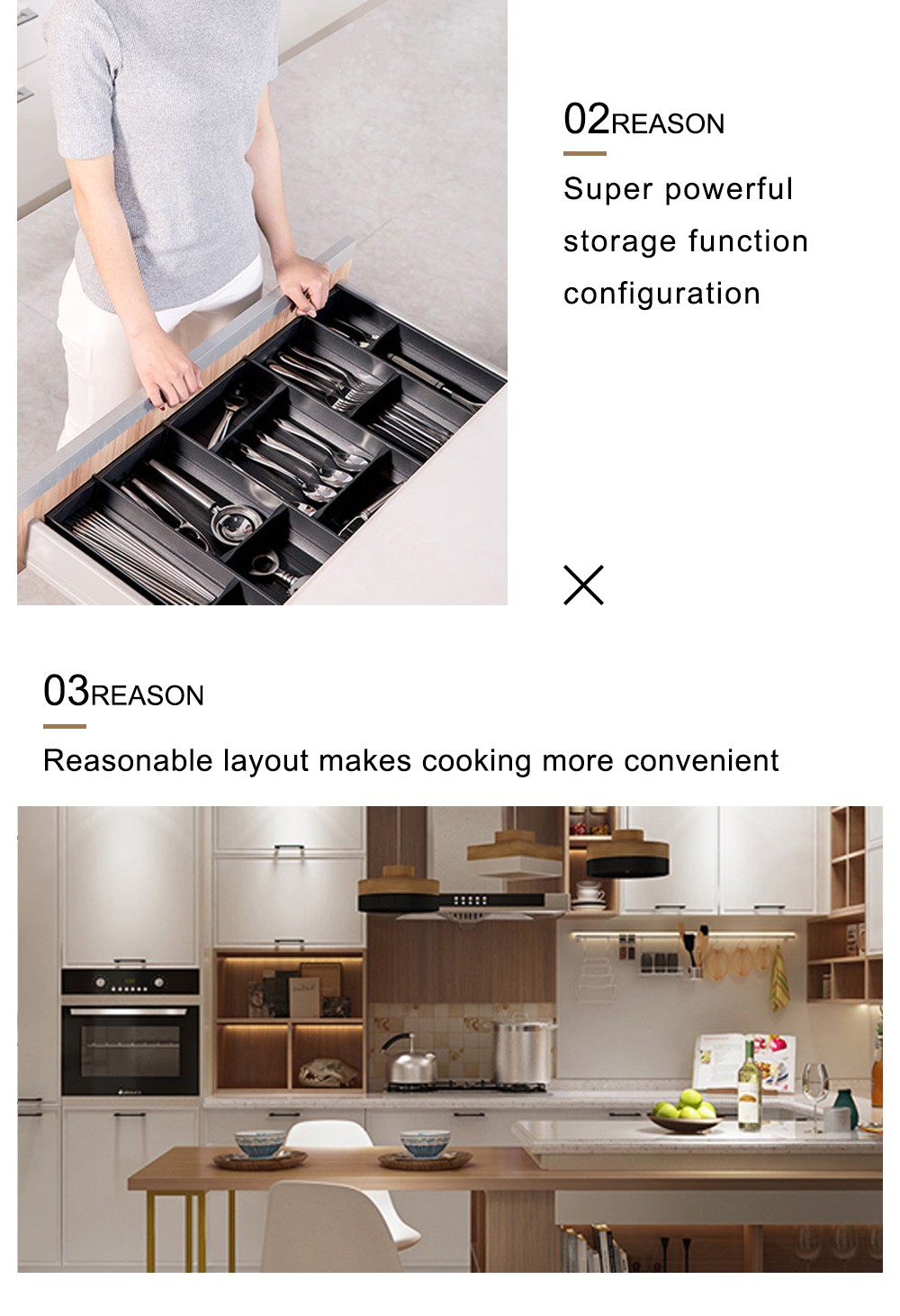 European style kitchen PVC with HDF-GK-437
