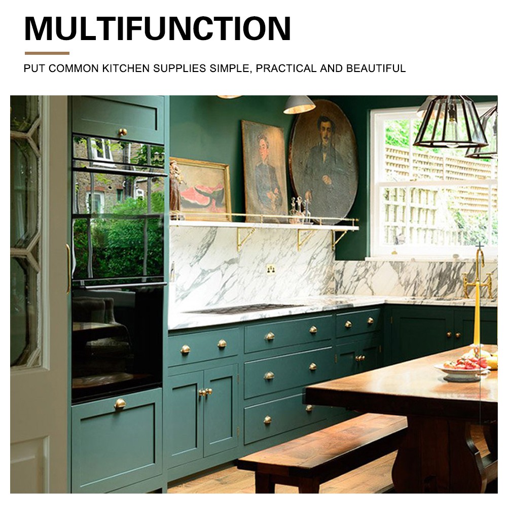 European style PVC WITH HDF kitchen cabinet GK-195