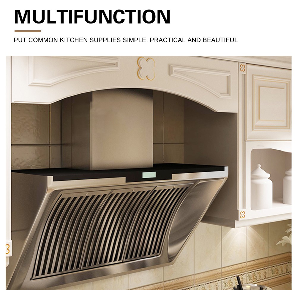 European style PVC with HDF kitchen cabinet GK-739